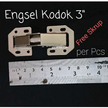 [per PCS] Engsel Sendok Kodok MINI 3" (8cm) Free Skrup - per Pcs