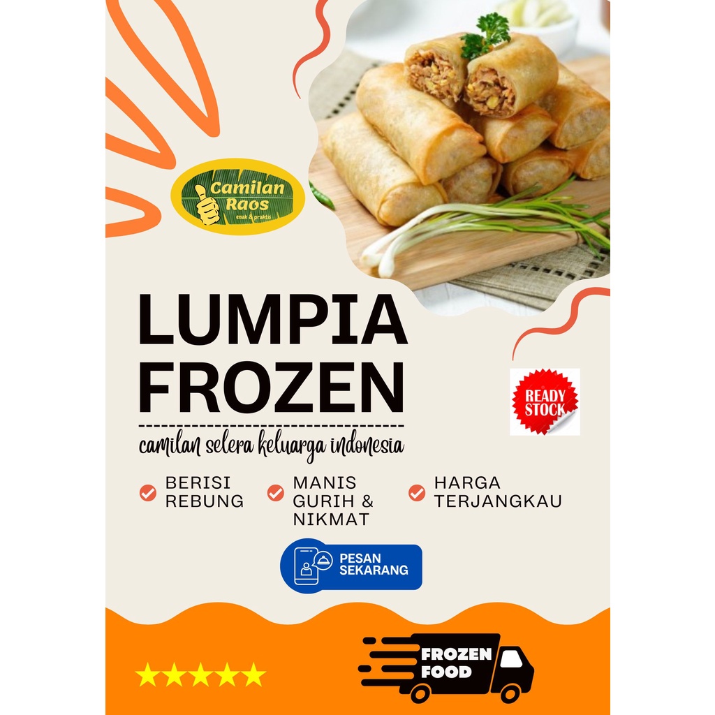

LUMPIA REBUNG RAOS / LUMPIA REBUNG FROZEN / LUMPIA REBUNG ORIGINAL