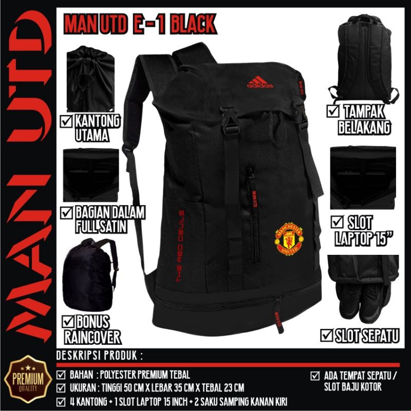 Tas Ransel Mu Elite Hitam