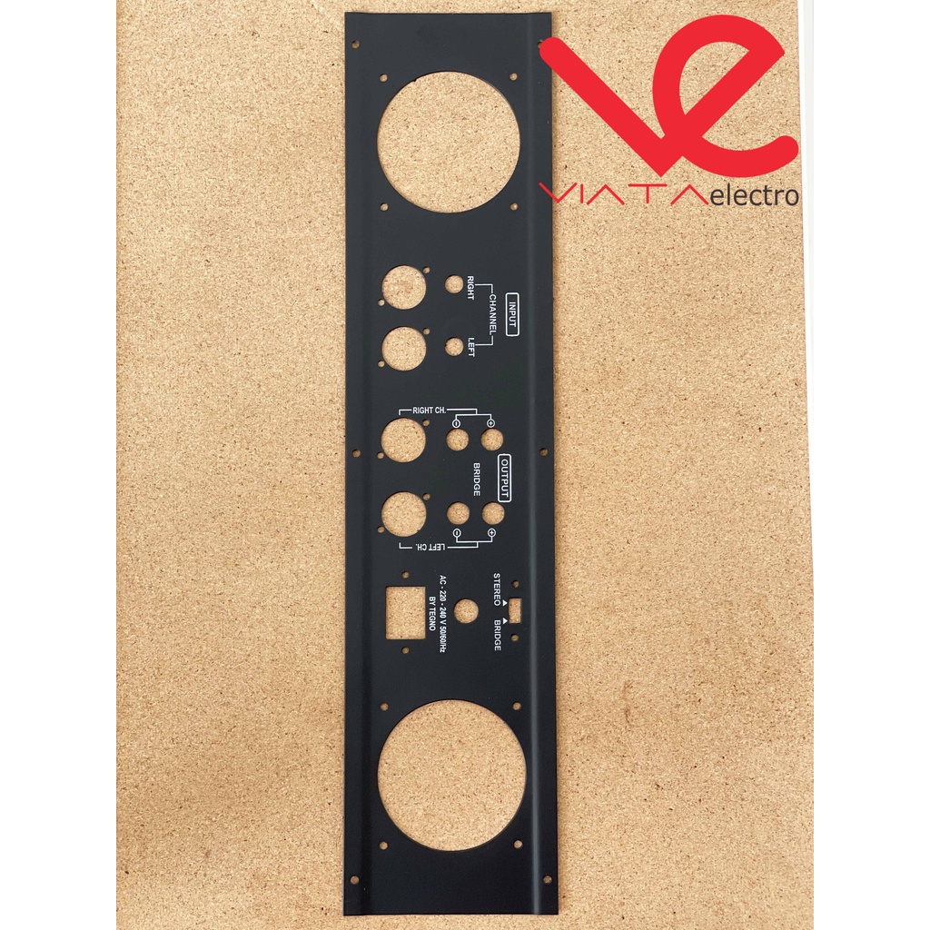 BOX PANEL CA10 PREMIUM (1SET) PLAT COVER CA 10 BOX PANEL DEPAN BELAKANG POWER AMPLIFIER