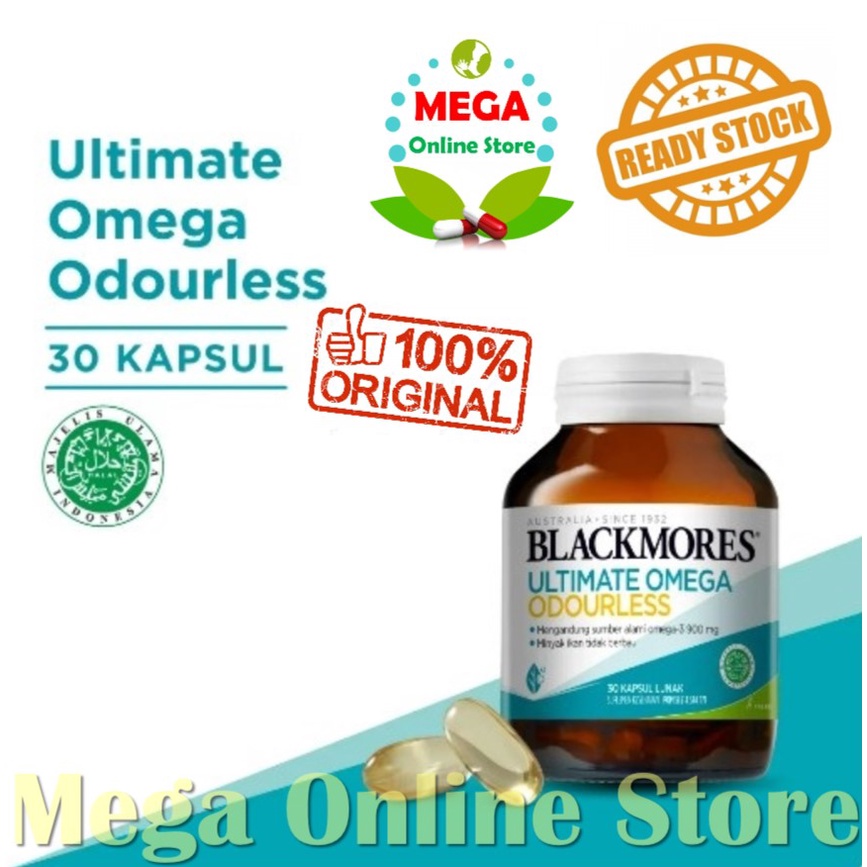 BPOM Blackmores Kalbe Ultimate Omega Odourless