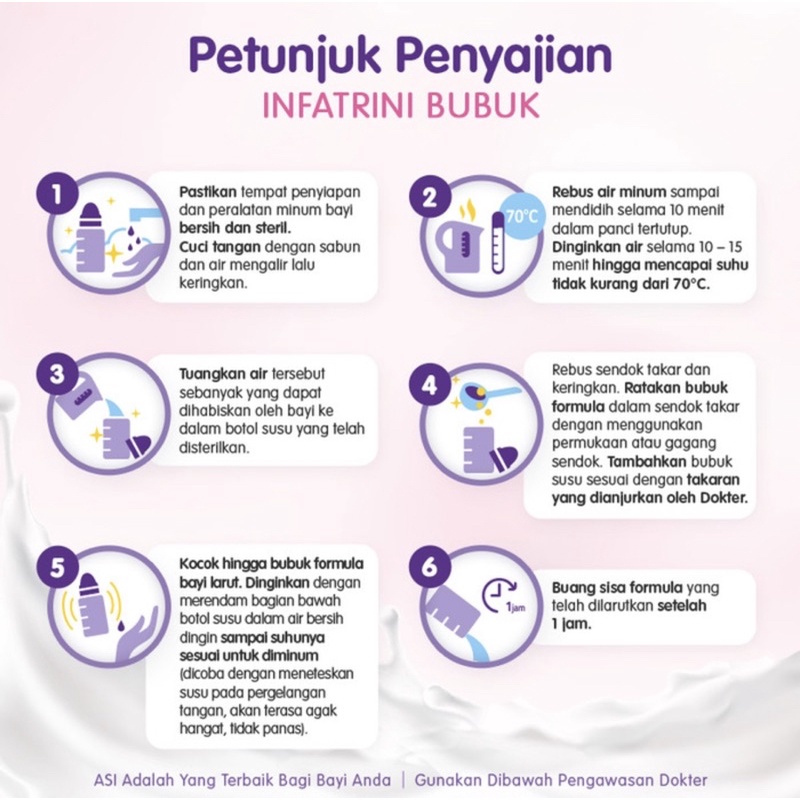 Nutricia infatrini powder kaleng 400 gram ( susu menaikkan berat badan usia 0-12 bulan )