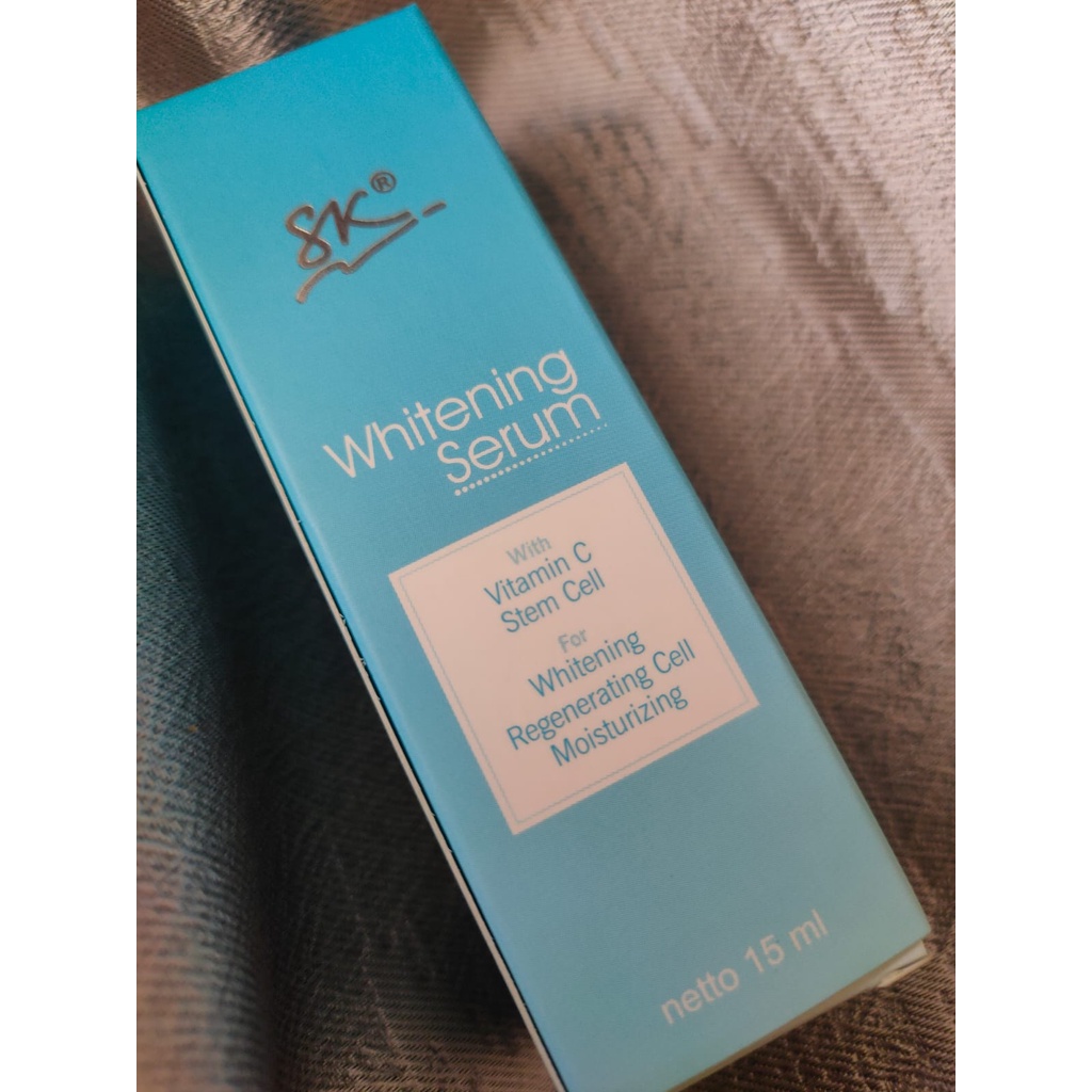 Whitening Serum Sk Dr Supijati K with vitamin C and Stem Cell