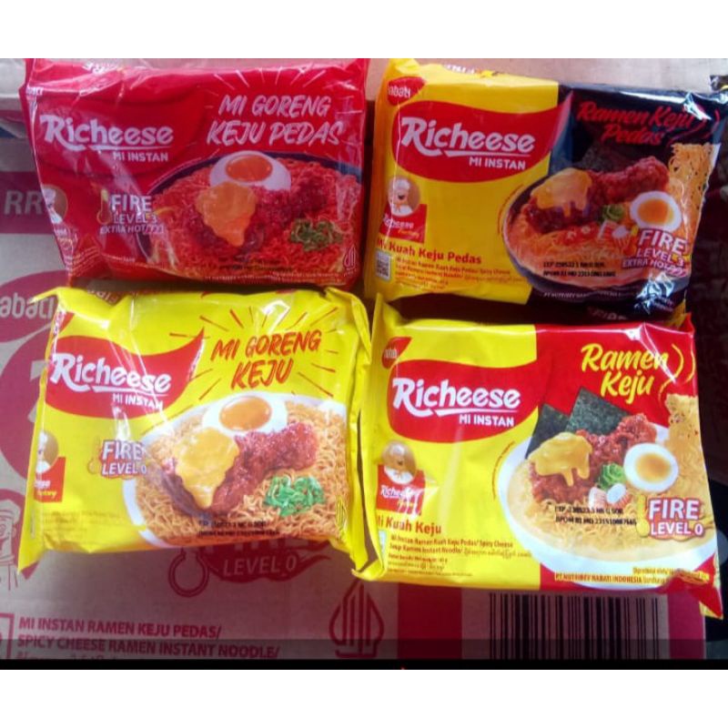 Jual Mie Instan Richeese Aneka Macam Shopee Indonesia