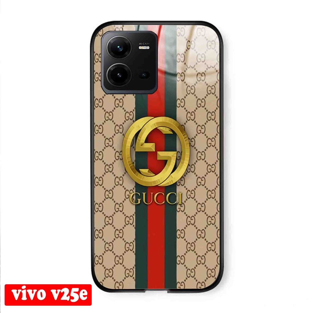 (J12) Softcase Vivo V25e  - Softcase kaca Vivo V25e - Case cantik Vivo V25e - Case Vivo V25e - Case 