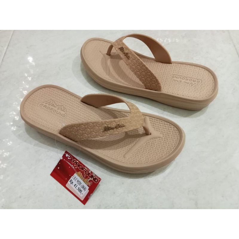 Sandal Jepit Wanita Wedges Phylon Karet New Era (New Arrival)