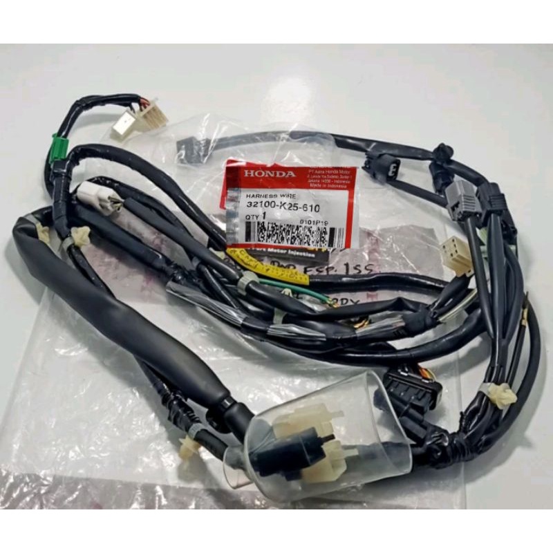 32100-K25-610 Kabel body harness wire esp stater halus iss idling stop asli honda