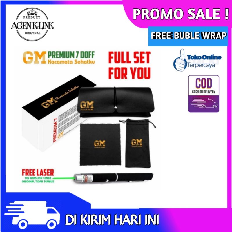 ION NANO GM PREMIUM 7 ORIGINAL KACAMATA KESEHATAN gm kacamata best seller Ion nano premium 7 kacamat