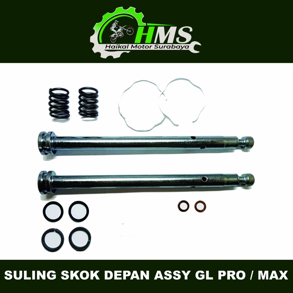 SULING SKOK DEPAN ASSY GL PRO / MAX (Harga Per Set) - SULINGAN AS SHOCK HONDA GL MAX / NEOTECH