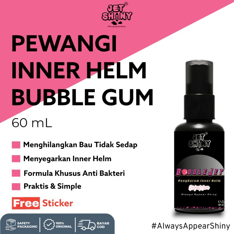 JetShiny CoffeeJet | Pewangi Inner Helm | Parfume Helm , Baju , Sepatu dan Lain Lain Aroma Coffee 60 mL