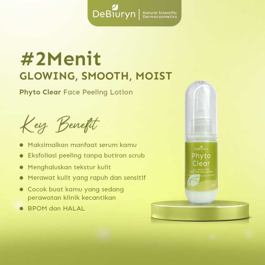 DeBiuryn Phyto Clear Face Peeling Lotion 30ml