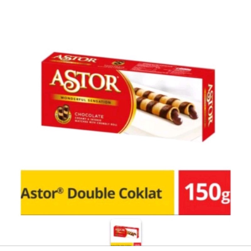 

Astor Singles Isi 12 Wafer Stik Cokelat isi 12 Bungkus