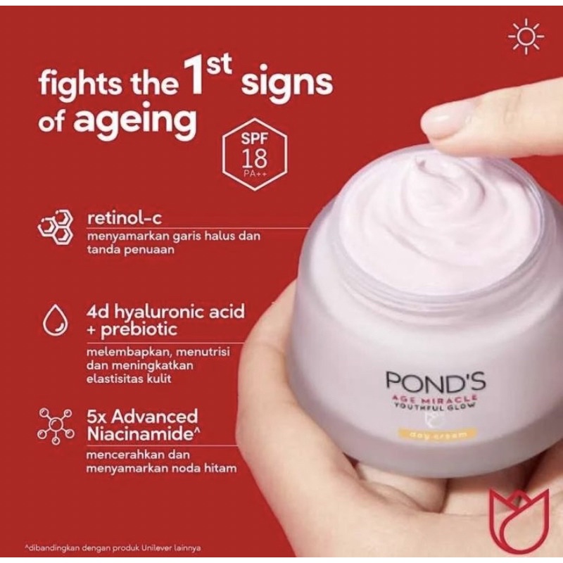 PONDS AGE MIRACLE CREAM/KRIM PONDS AGE MIRACLE