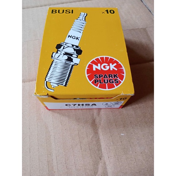 BUSI NGK C7 HSA 10 PCS GRAND SUPRA X FIZR MIO all REVO VEGA