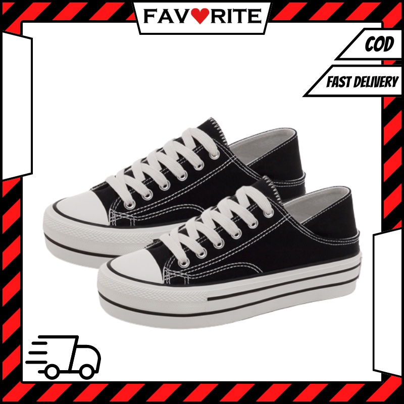 Favorite &quot;FREE BOX&quot; Sepatu Sneakers Wanita Sport Shoes Sepatu Wanita Casual 9097