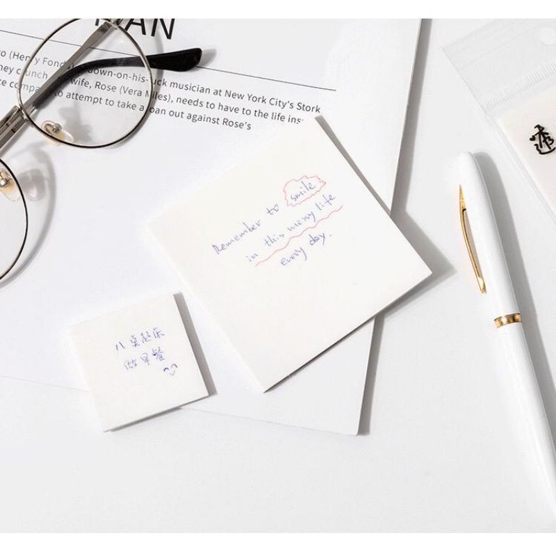 

Sticky Notes Anti Air Transparan isi 50 Lembar