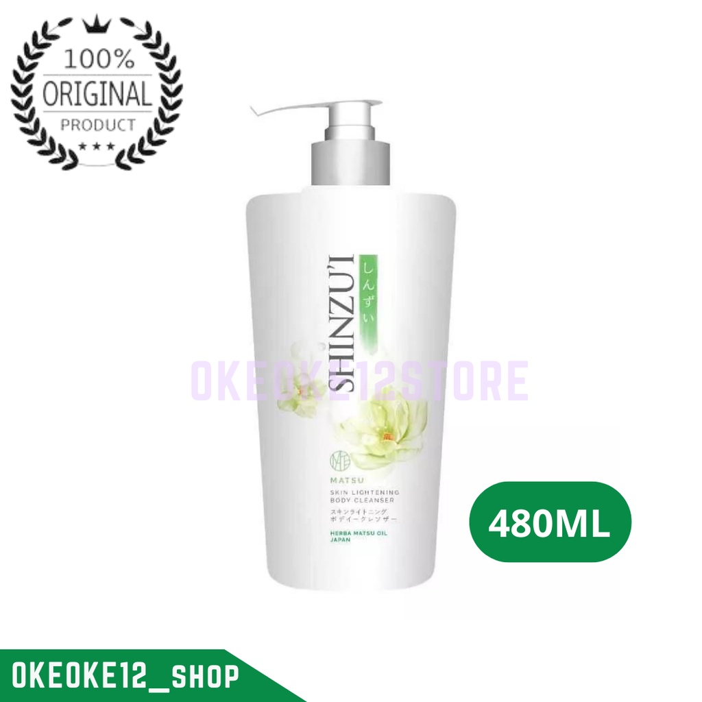 Shinzui sabun cair pompa 480ml all variant dan kemasan isi ulang