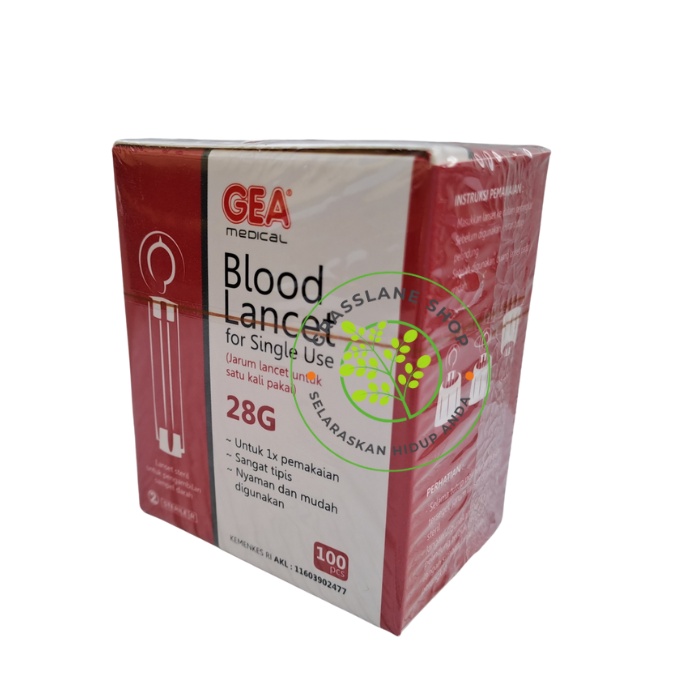 Blood Lancet isi 100 GEA