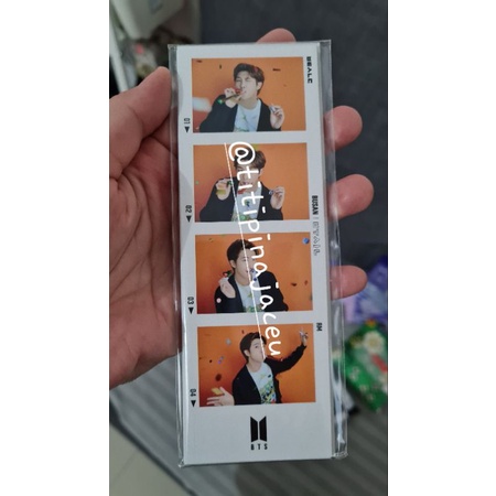 4 Cut- Photo Set Official BTS YET TO COME BUSAN MERCH