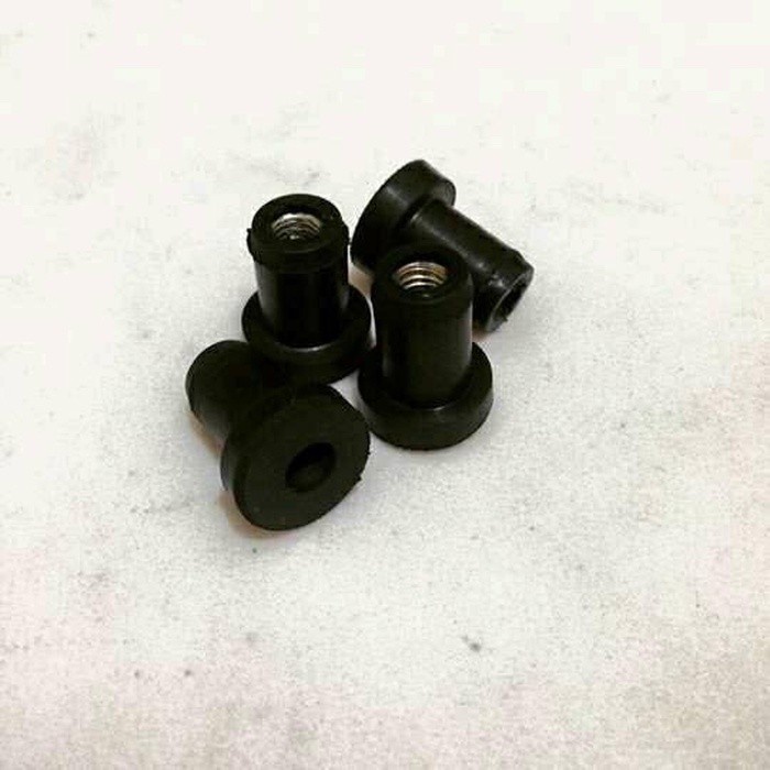 Dudukan Karet Mur Baut Visor Nmax Xmax Aerox Lexi