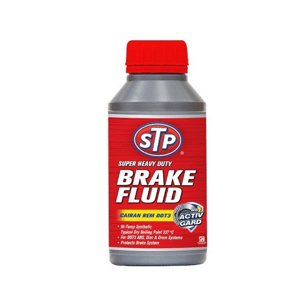 STP Brake Fluid (Cairan Minyak Rem) DOT 3 Mobil Motor 300 ml MERAH