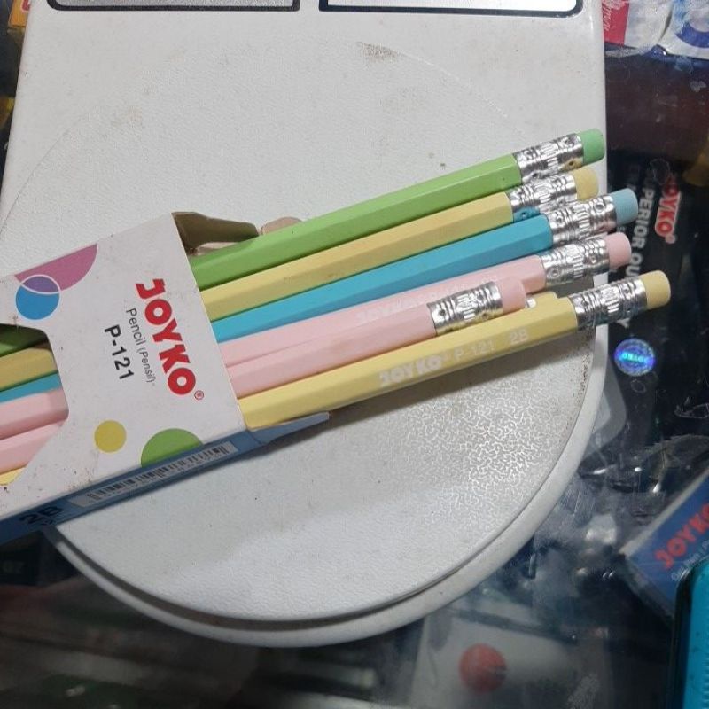 

Pensil 2b joyko penghapus harga per 1pcs