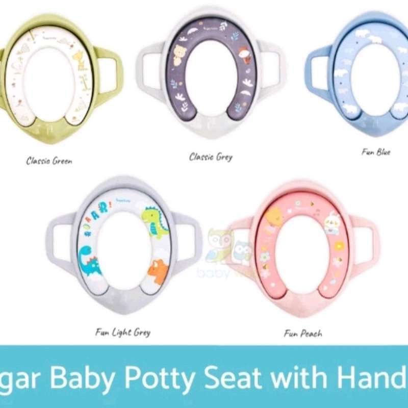 Sugar Baby Potty Seat With Handle / Dudukan Kloset / Alas Duduk Kloset