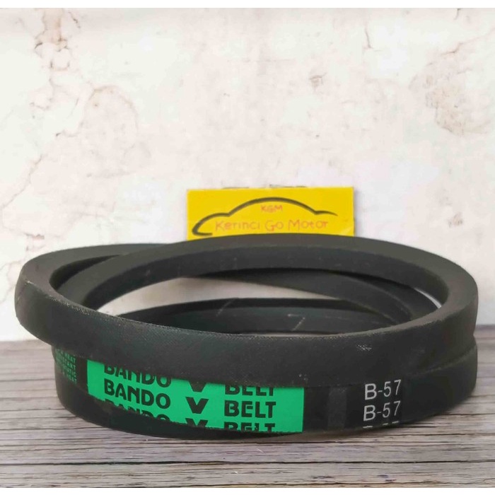 BANDO VAN BELT B-57 V BELT TALI KIPAS B57 FAN BELT VANBELT POLOS B-57
