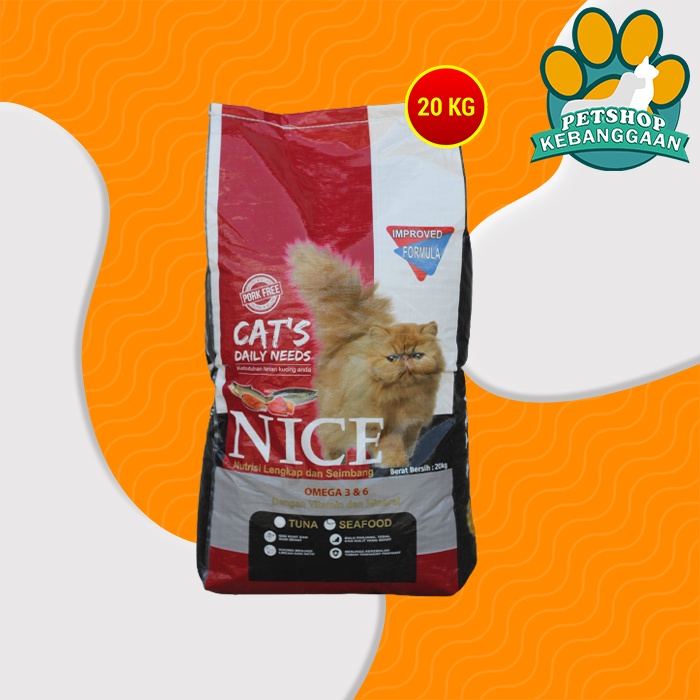 Makanan Kucing Nice Cat 20kg