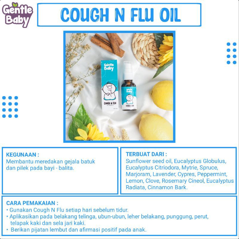 Gentle baby cough and flu | obat batuk pilek dan flu untuk anak dan bayi | obat batuk pilek bayi | essencial oil batuk dan pilek bayi