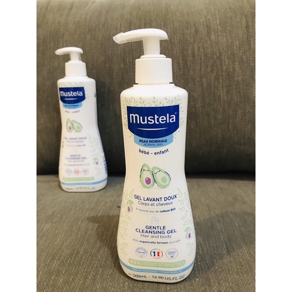 Jual Mustela Gentle Cleansing Gel Hair And Body Ml Shopee Indonesia