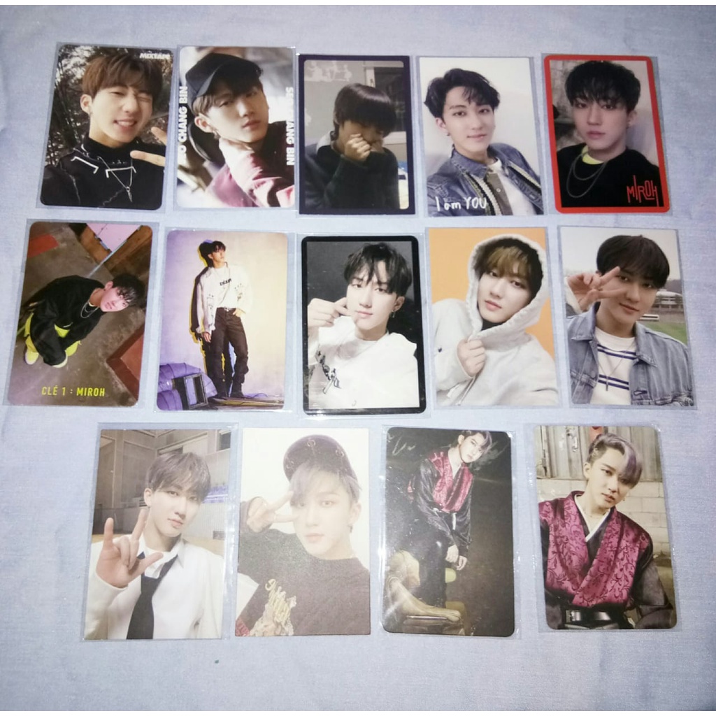 CHANGBIN ALBUM PHOTOCARD PC I AM WHO IMW I AM YOU IMY MIROH YELLOW WOOD LEVANTER GO LIVE IN LIFE ALL