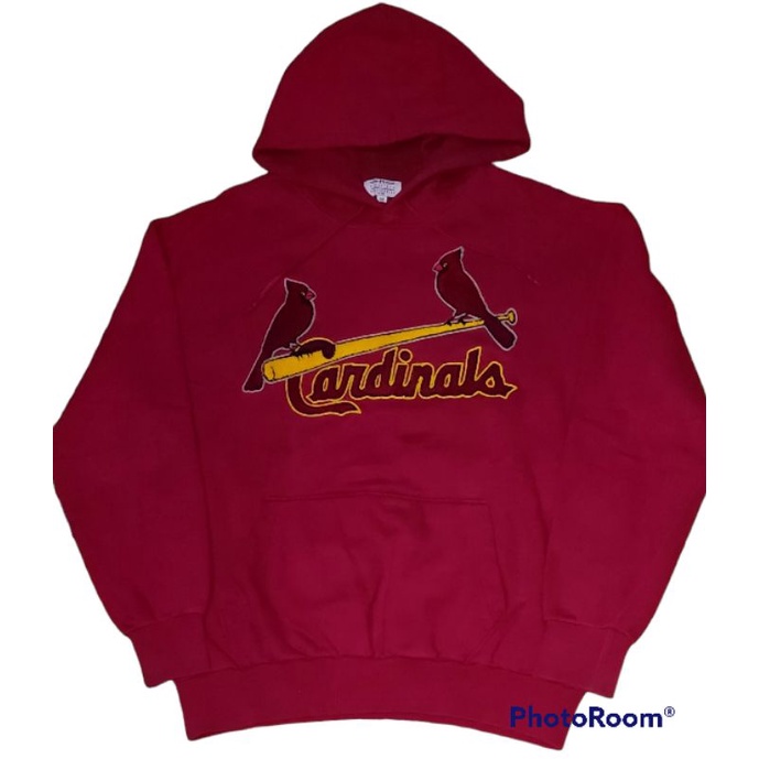 Hoodie MLB Cardinals Vintage Red Rare Item