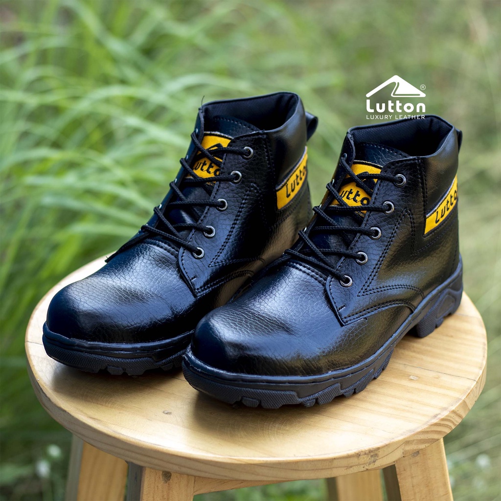 LUTTON 39-43 SEPATU SAFETY BOOTH NEW