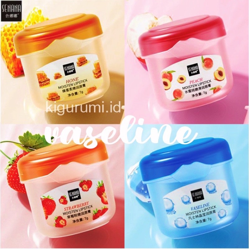 {Bisa kirim instant COD Medan Termurah}BEST SELLER SENANA Vaseline Lip Therapy Lip Balm Pelembab Bibir BQ050