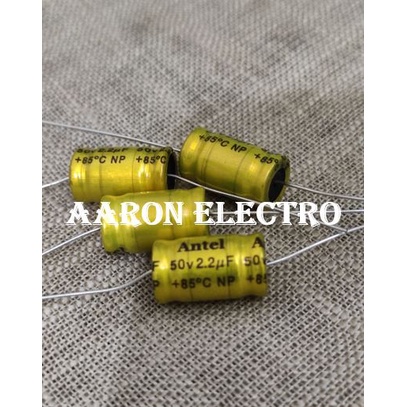 Elco 2.2UF 50V 2,2UF 50V NONPOLAR 2.2 UF 50 V 2,2 50 NON POLAR ANTEL
