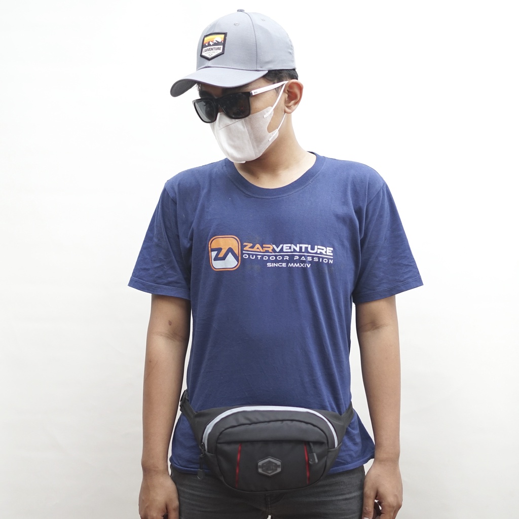 tas selempang slempang tas pinggang waist bag adventure gear wb ag 02