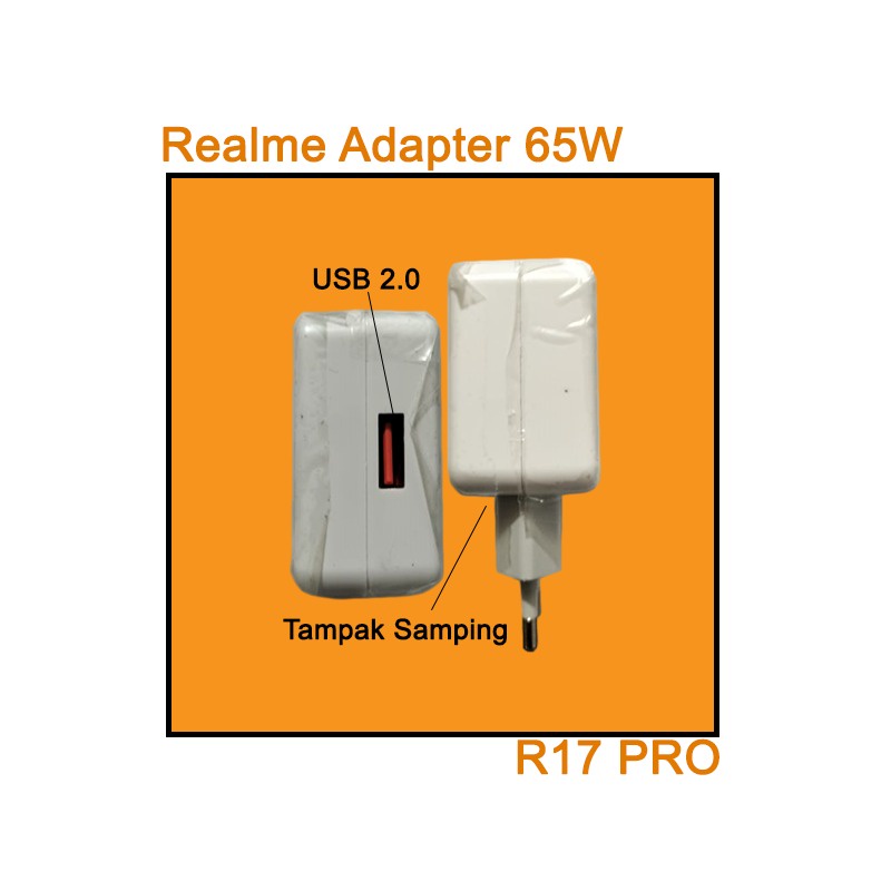 PROMO ADAPTOR / BATOK / KEPALA CHARGER OPPO REALME 5 PRO X XT X2 PRO R17