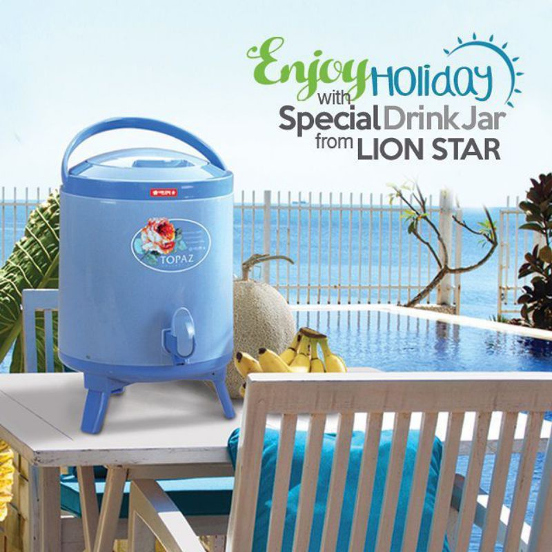 Dispenser air minum dingin panas 4 liter