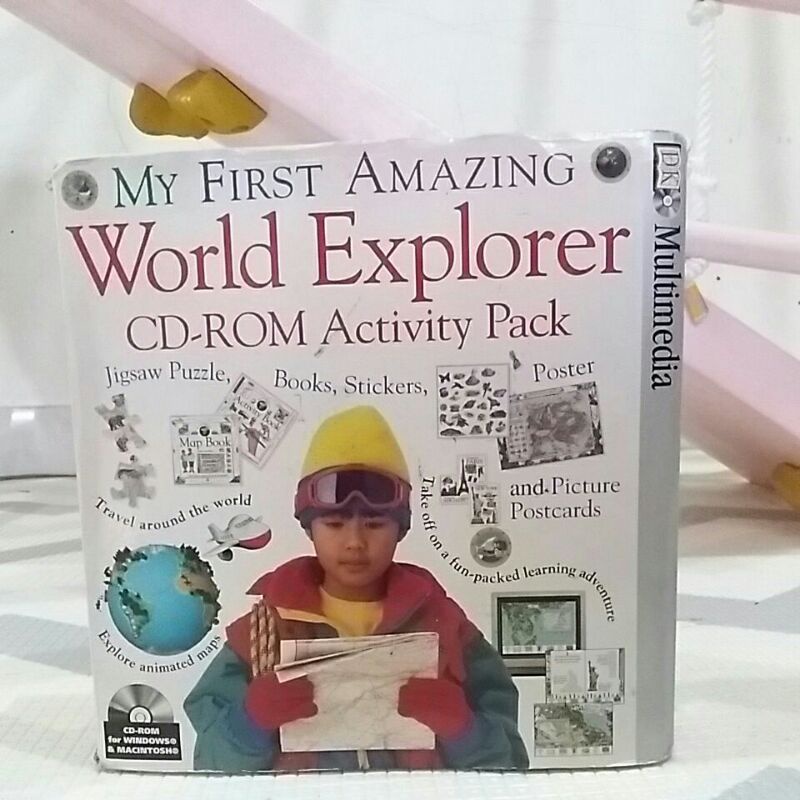 DK My First Amazing World Explorer Acticity Pack preloved