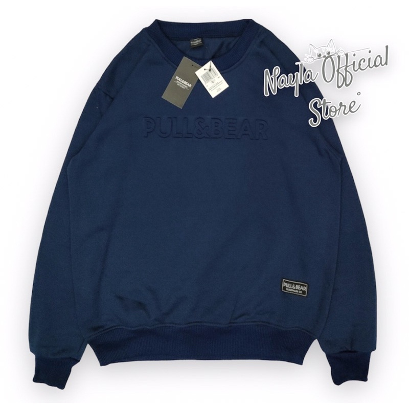 SWEATER CREWNECK PULL&amp;BEAR DISTRO PREMIUM 9688 /SWEATTSHIRT  /CREWNECK PULL AND BEAR /SWEATER PULL AND BEAR /SWEATER OBLONG PULL AND BEAR