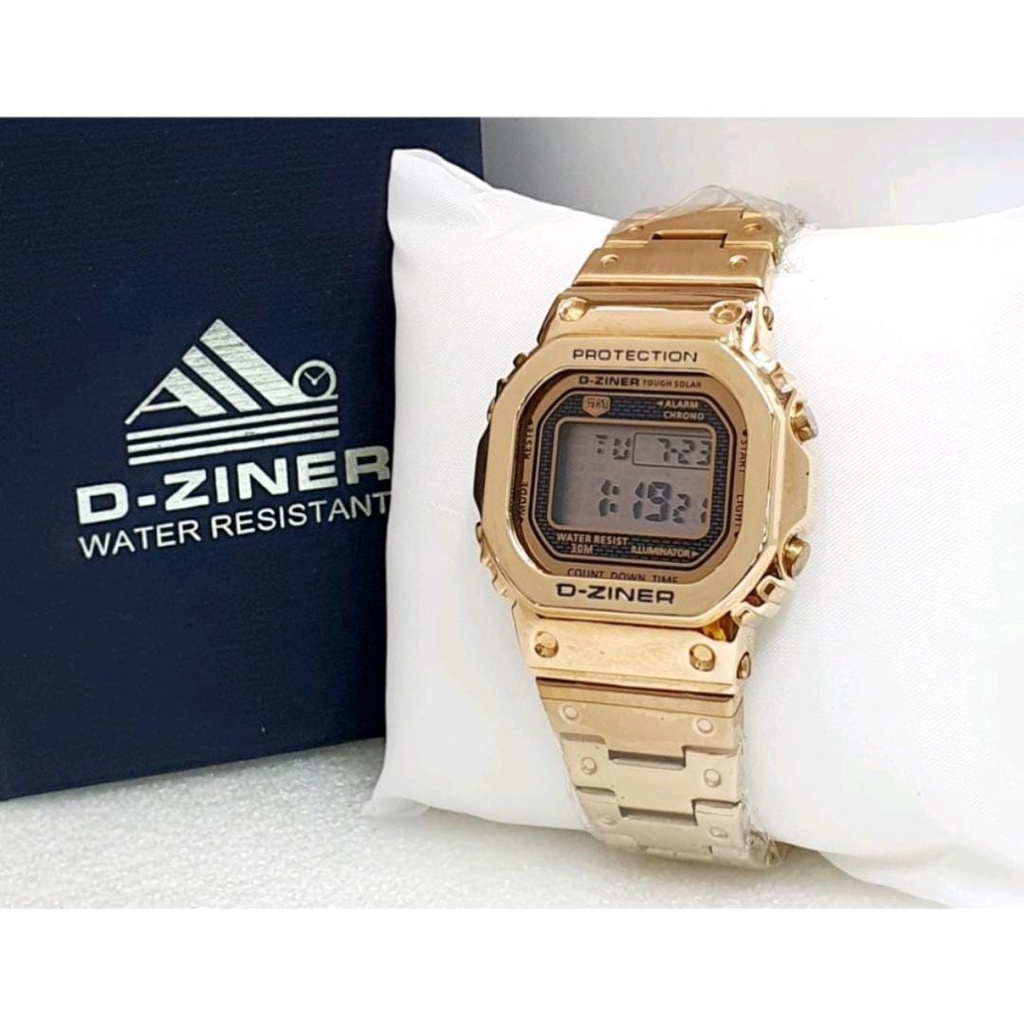 COD✅ JAM TANGAN PRIA DZINER 8247 DIGITAL ORIGINAL ANTI AIR / JAM TANGAN D-ZINER GMW5000/GMB5000 RANTAI STAINLESS WATER RESISTANCE 30 M ( FREE BOX + KARTU GARANSI )