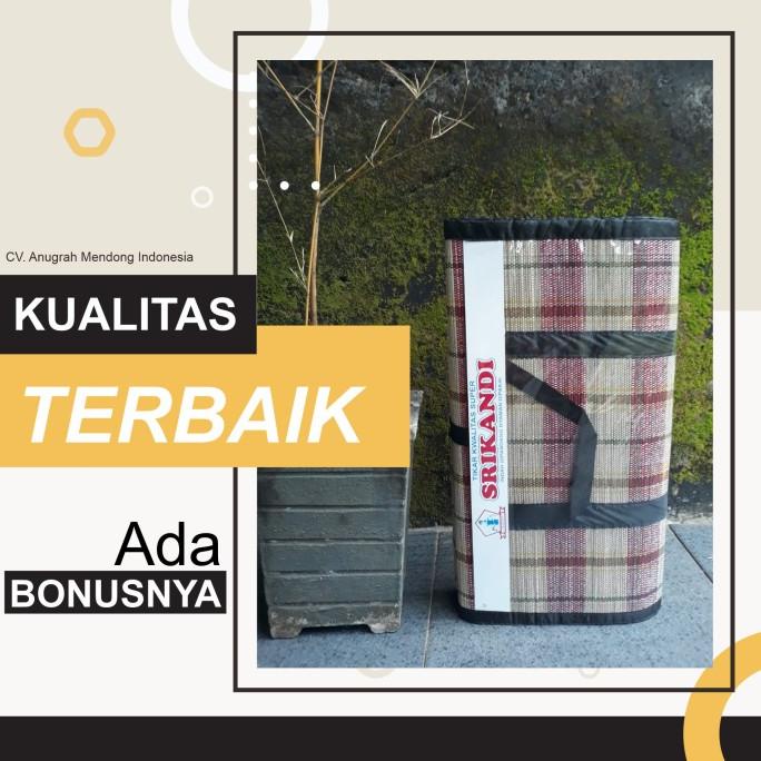 Tikar Lipat Piknik Ramayana - Tikar Lipat Mendong ukuran Jumbo 2x3 m