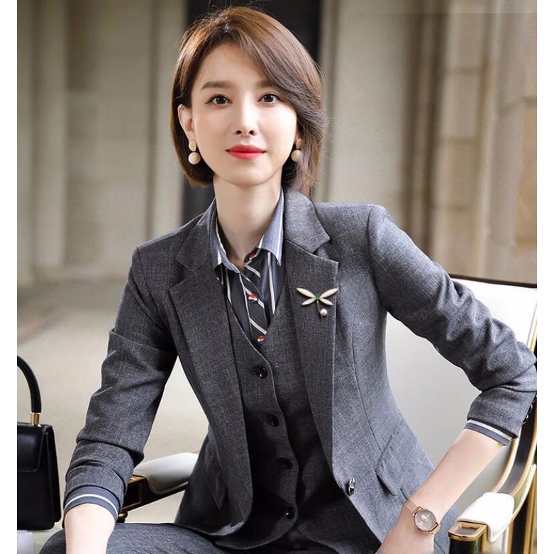 Bros Pin Bentuk Capung Aksen Mutiara Gaya Korea Untuk Wanita