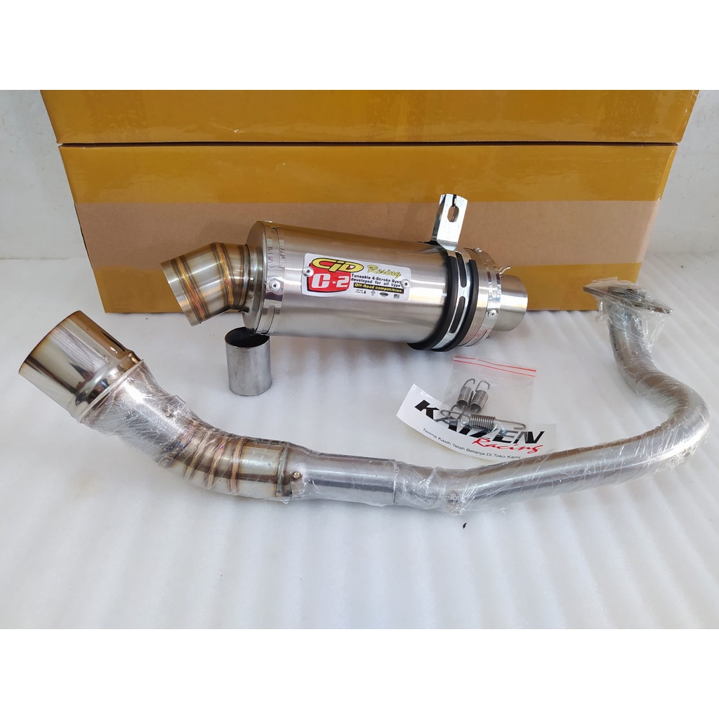 Knalpot CLD C2 Bulat Pcx Adv Vario 160 150 125 110 New Keyless Led Fi Techno Bohlam Beat Deluxe eSP 