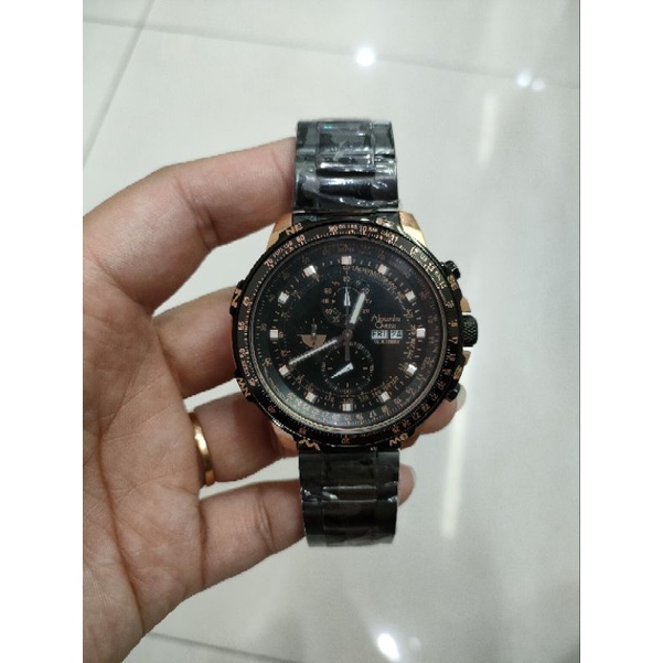 JAM TANGAN PRIA ALEXANDRE CHRISTIE 6476 AC6476 STAINLESS STEEL ORIGINAL GARANSI FREE BATERAI