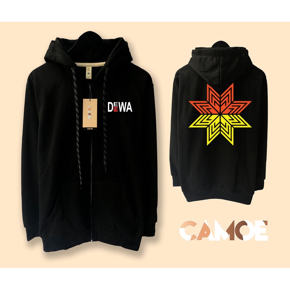 Jaket Hoodie Zipper Dewa 19 Laskar Cinta Logo
