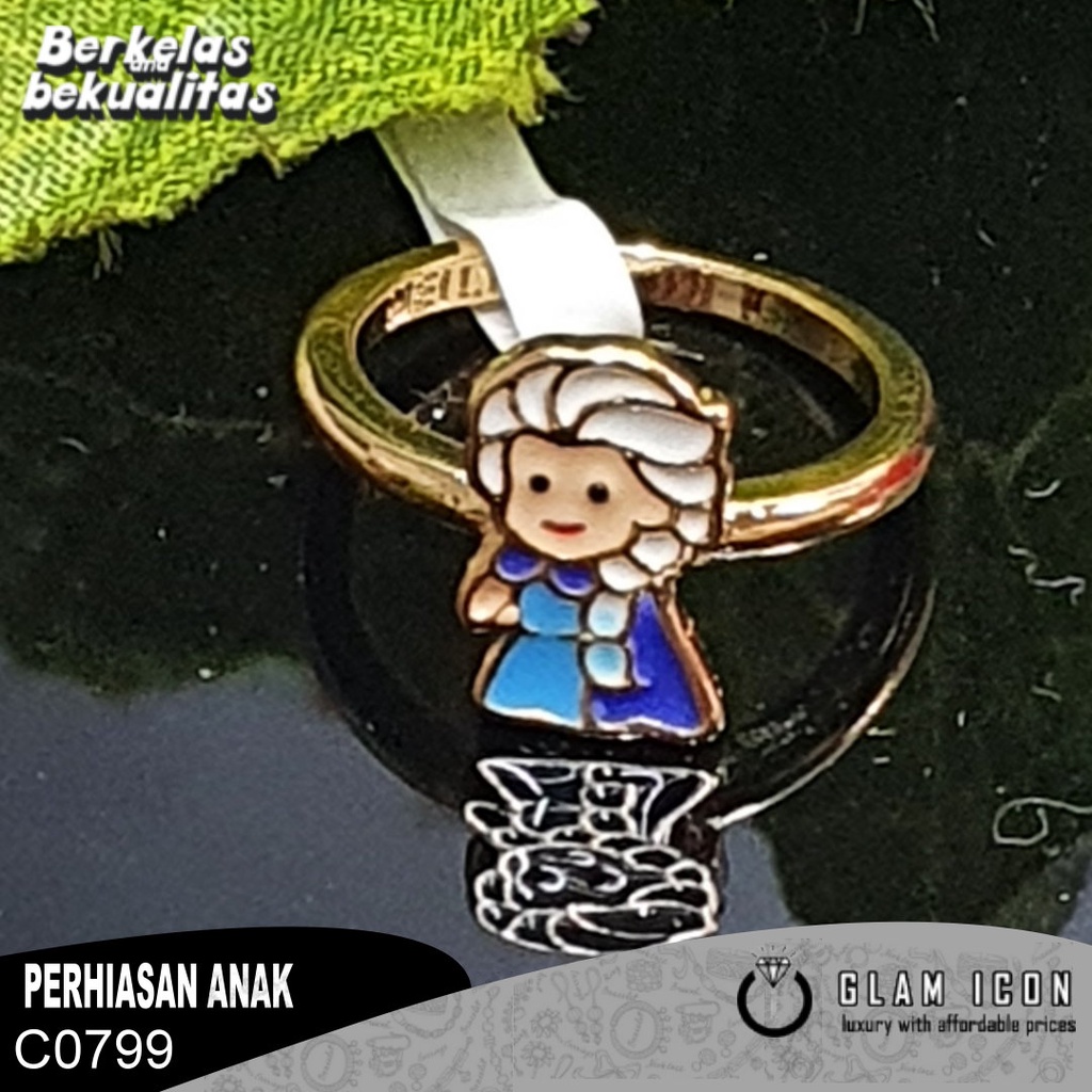 Cincin anak karakter Frozen Ela C0799 CAS