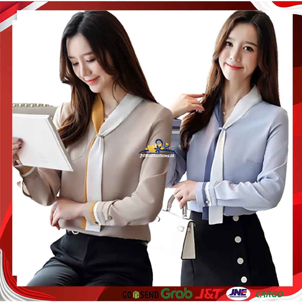 Blouse Wanita Korean Style Harra - JCCollections