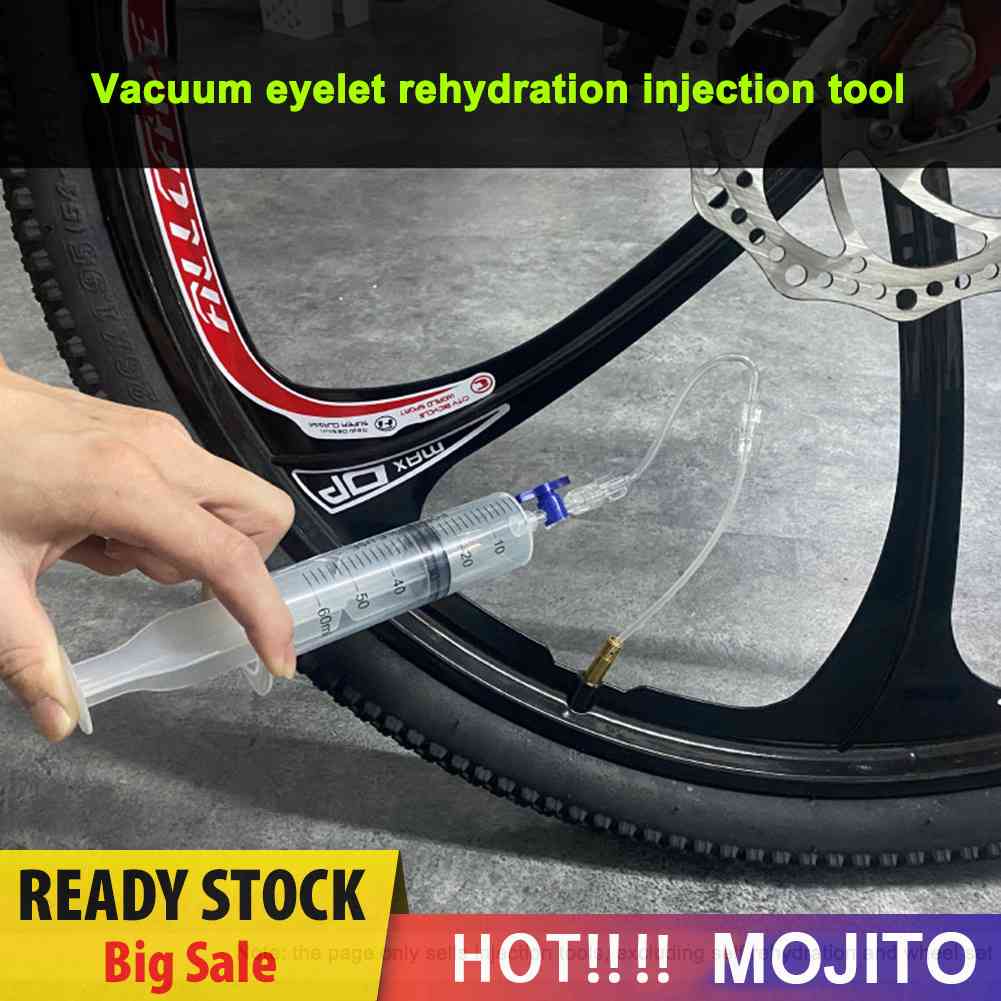 Injektor Sealant Ban Tubeless 60ml Untuk Reparasi Sepeda Balap / MTB